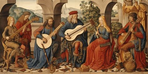 who performed secular music in the middle ages